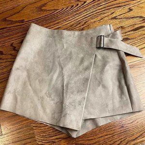 Short Skirt Suede like